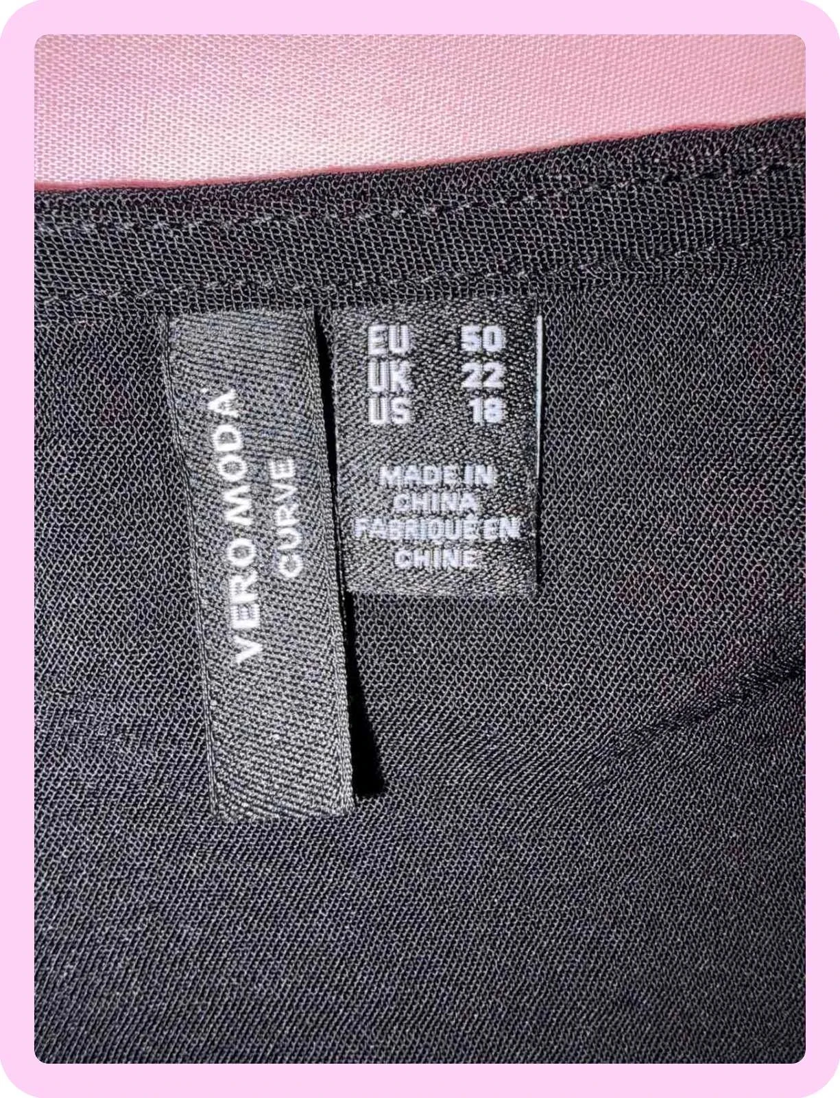 Blusa leve Vero MODA usada uma vez tamanho 50 – photo 7